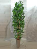 Бамбук азиатский темно-зеленый лист искусственное растения Н190-210см